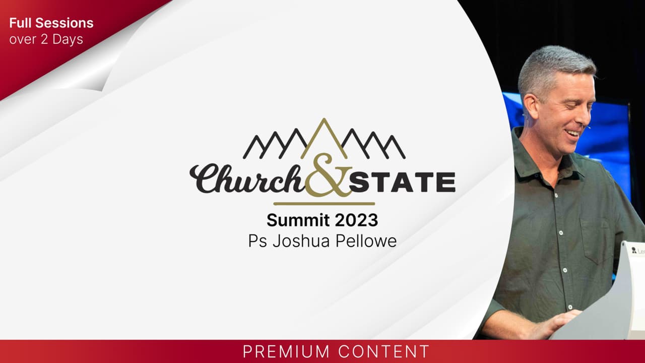 CAS23 | Ps Joshua Pellowe