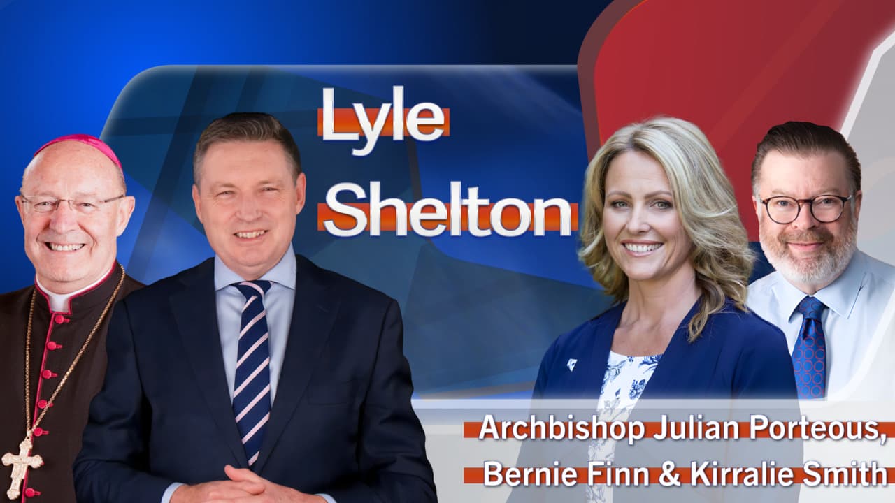 Archbishop Julian Porteous, Bernie Finn & Kirralie Smith - Thursday 2 May, 2024